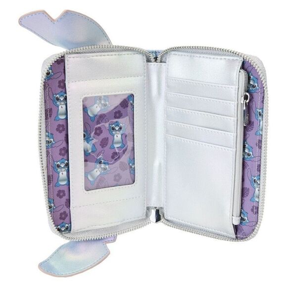 NEW Platinum Stitch Backpack & Wallet Set Limited Disney100 Loungefly NWT main image 7